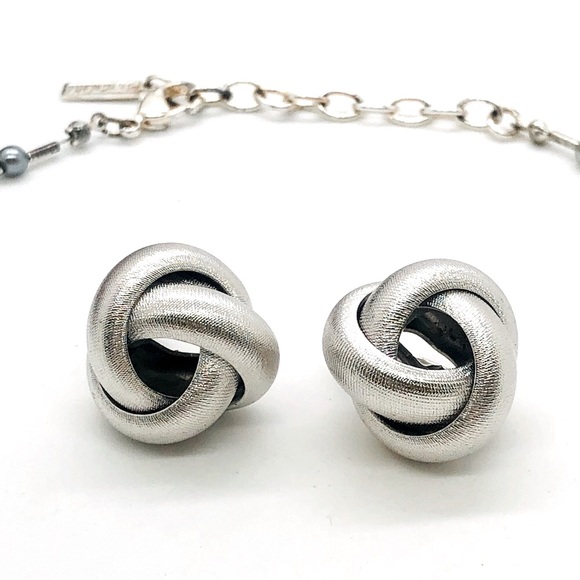 Vintage signed Monet Earrings & Napier Necklace - Picture 9 of 13